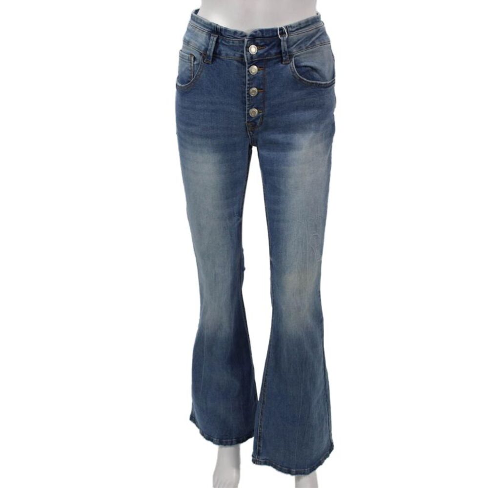 Flamingo Women Flared Blue Jeans Size XS